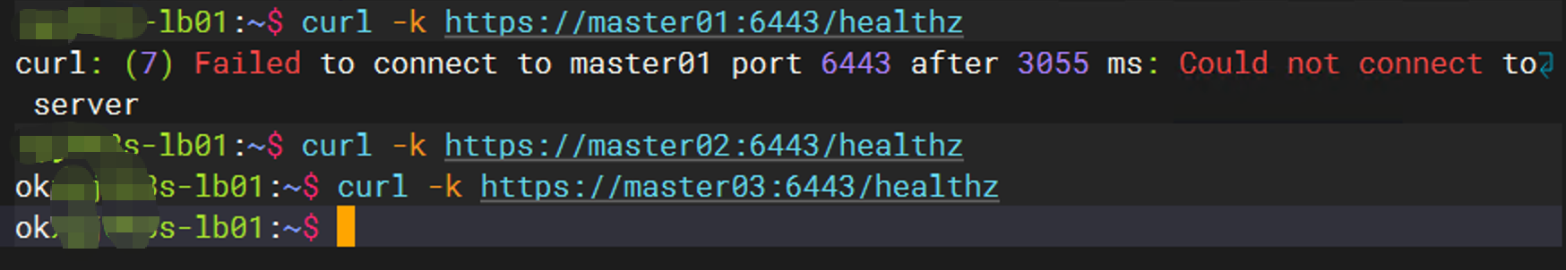 master01被踢掉
